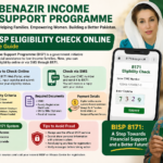 Benazir Income Support Programme 8171 eligibility check online guide showing how to check BISP status via SMS and web portal in Pakistan