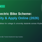 KPK electric bike scheme 2026 eligibility criteria online apply process banner