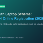 PM Youth Laptop Scheme Phase 4 online registration eligibility merit list banner